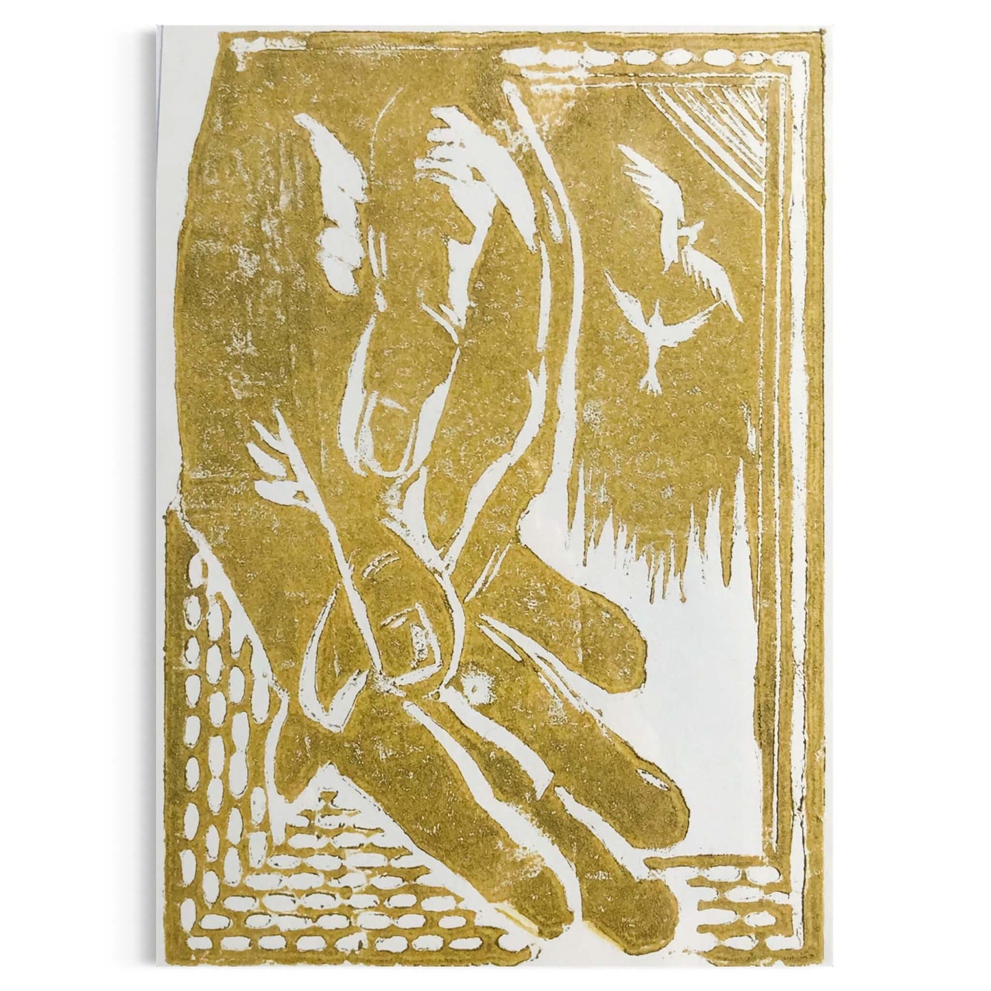 Connection *Linocut Print*